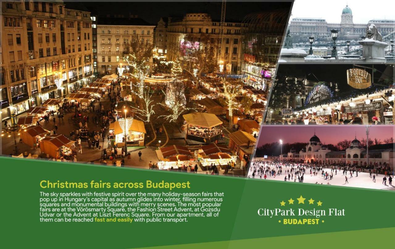 Citypark Design Flat Budapest Eksteriør bilde